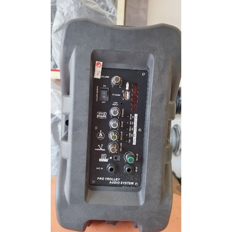 SPEAKER PORTABLE TARGA TR8M