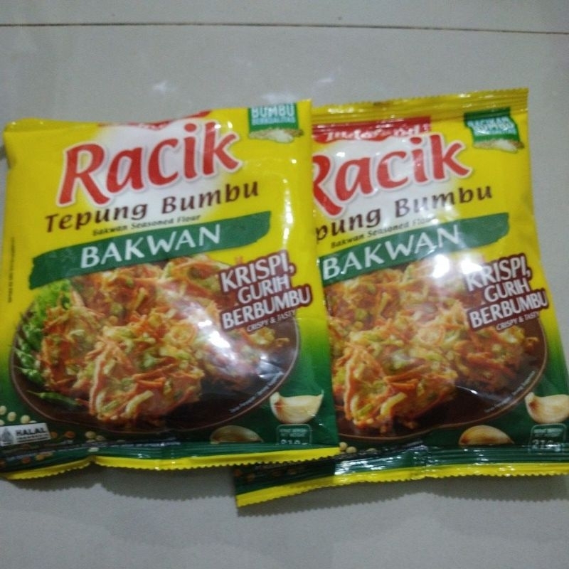 

racik tepung bumbu bakwan 2x210gr
