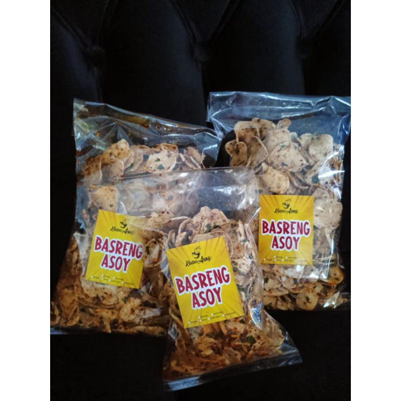 

Keripik Basreng Pedas Daun Jeruk