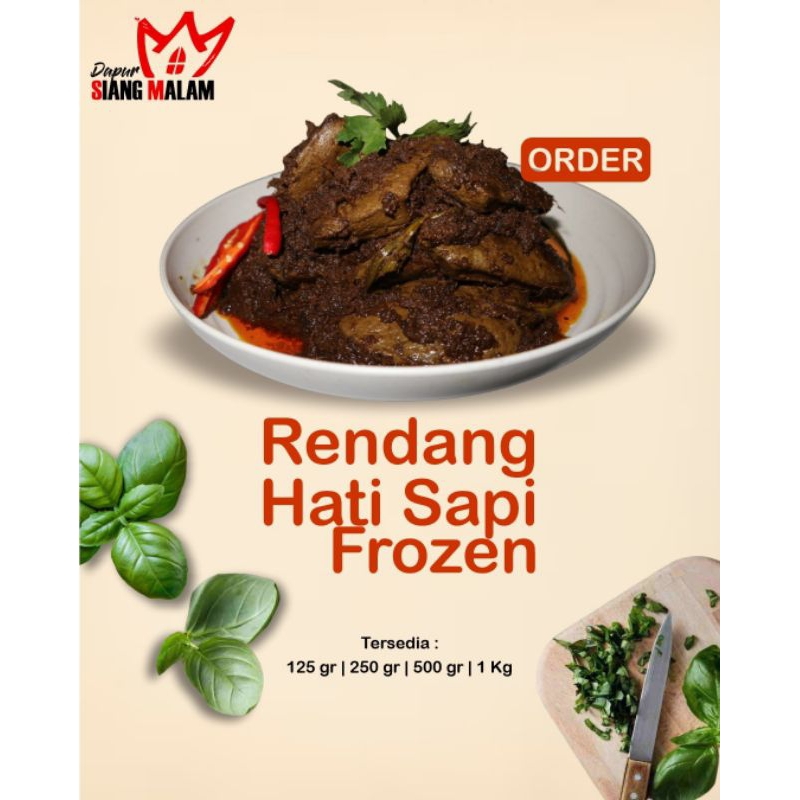 

rendang ati sapi