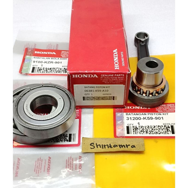 STANG SEHER K59/KZY+BEARING KRUK AS VARIO 150 OLD VARIO 150 NEW PCX 150 - ORI LOKAL