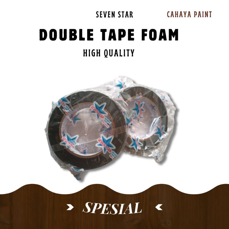 

DOUBLE TAPE FOAM / HIGH QUALITY / 24MM X 5M / MANTAP JIWA