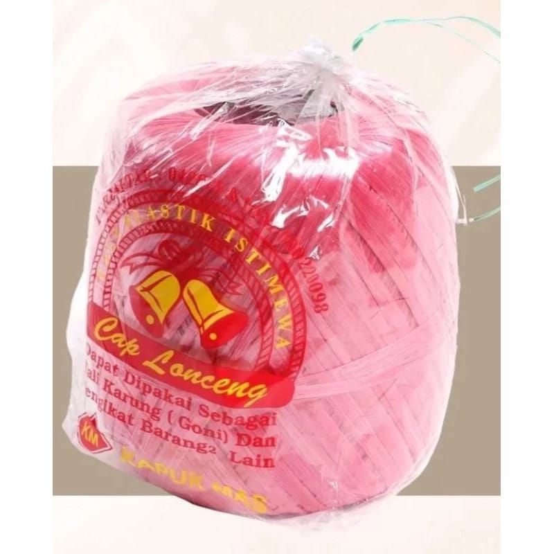 

TALI PLASTIK CAP LONCENG KW / TALI RAFIA / TALI PLASTIK TEBAL