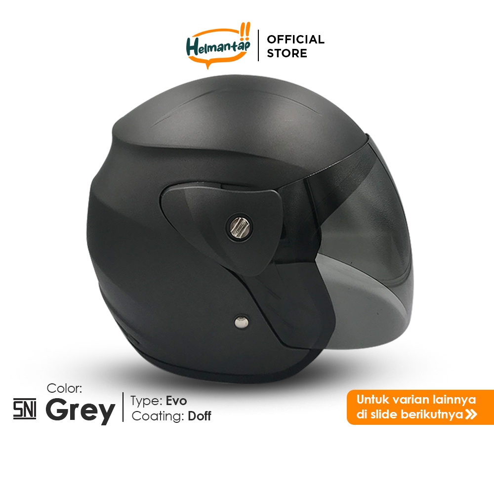 Helmantap - Helm Half Face Dewasa SNI