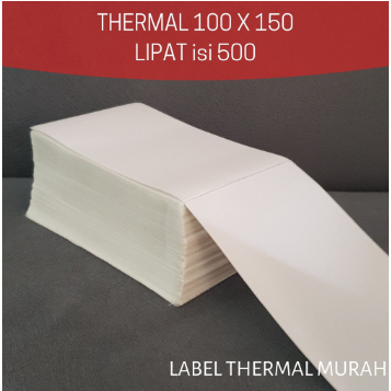 

Label Thermal / ukuran A6