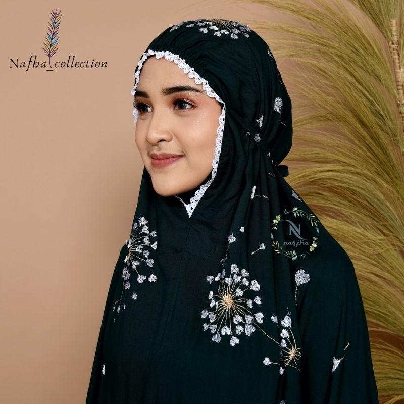 mukena Camelia rayon mukena terusan tangan mukena nafha mukena warna