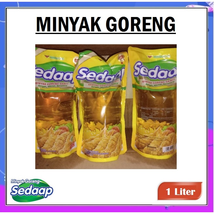 

PROMO PAKET MURAH 3 LITER MINYAK SEDAAP 3 POUCH