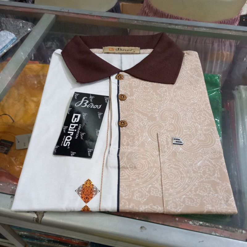 biros 807 platinum kaos lengan pendek