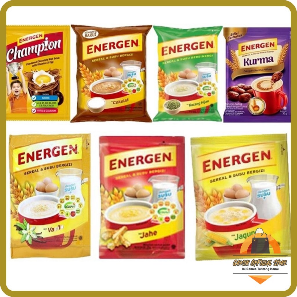 

Energen Minuman Sereal Oat Susu 35g 1renteng isi 10