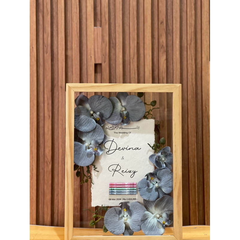 frame mahar pernikahan pigura mahar pernikahan simbolis mahar nikah