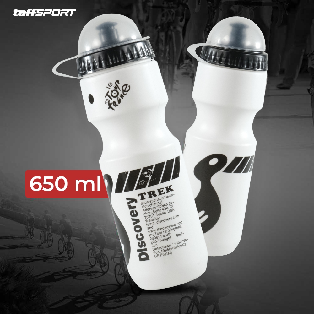 RB paket botol minum sepeda discovery 650ml dengan holder tmd05b