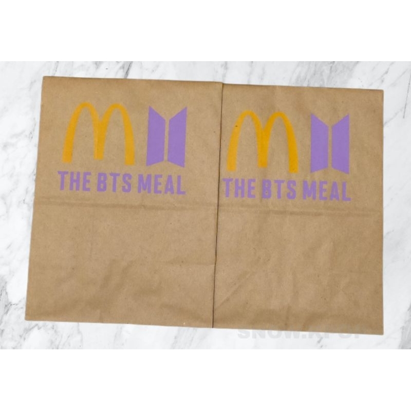 HAPPY MEAL MCDONALD BTS LIMITED EDITION