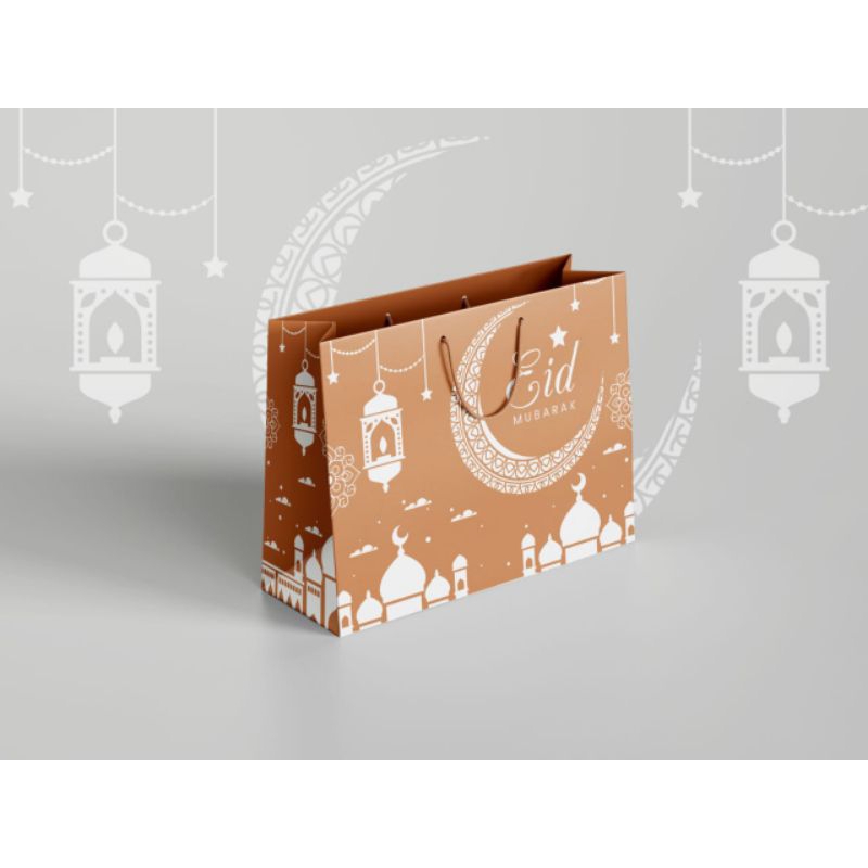 

Paperbag Lebaran | Tas Kertas Idul Fitri | Tas Kertas Hampers