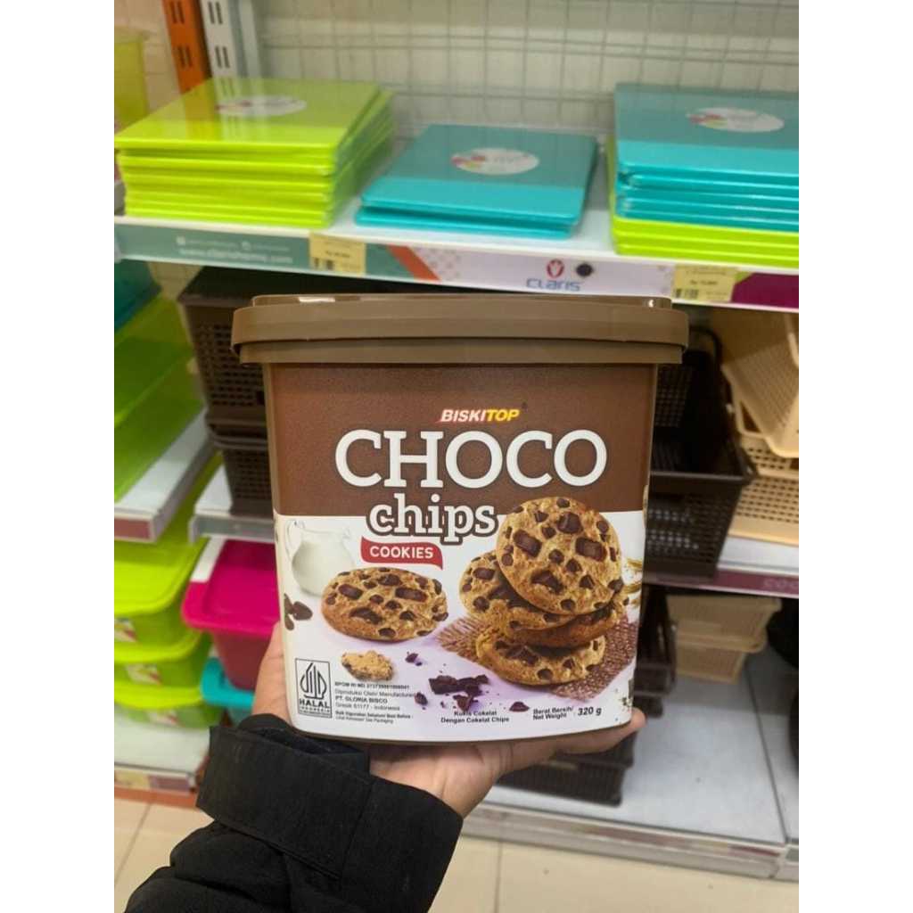 

BISKITOP CHOCO CHIPS COOKIES 320gr 1 DUS