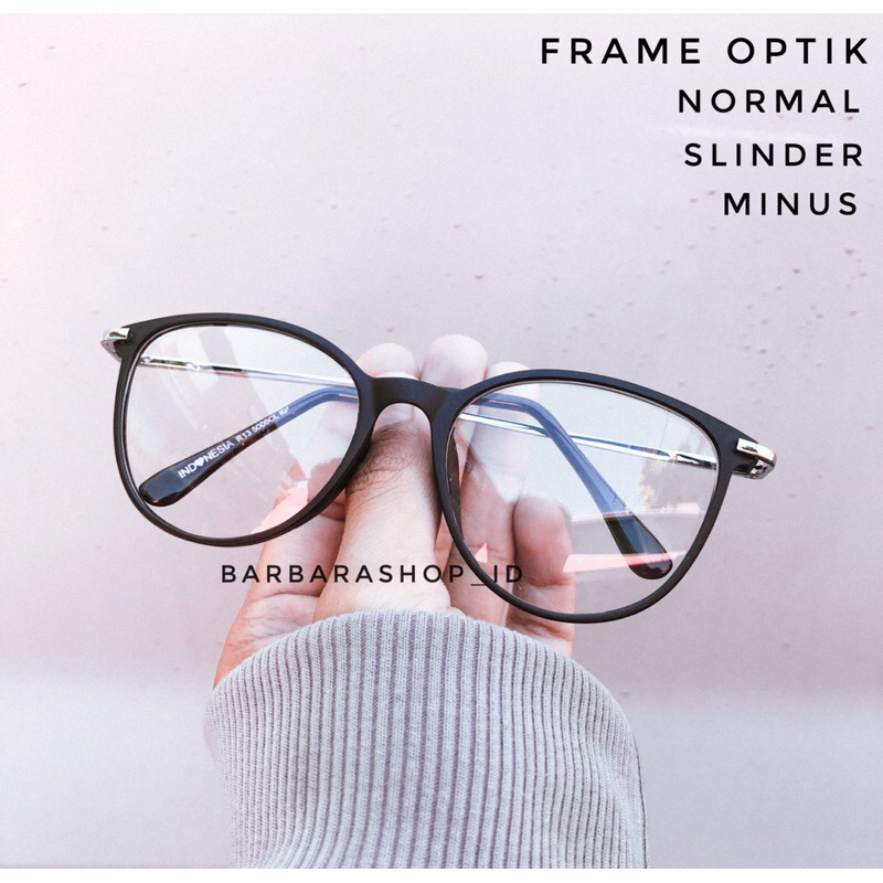Kacamata antiradiasi photocromic minus slinder rabun jauh sesuai resep | 13 5005