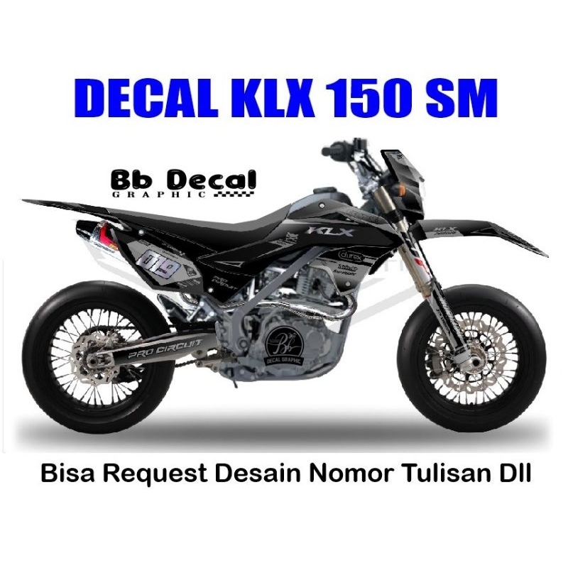 decal klx150 SM Decal KLX SM 2023 decal klx terbaru