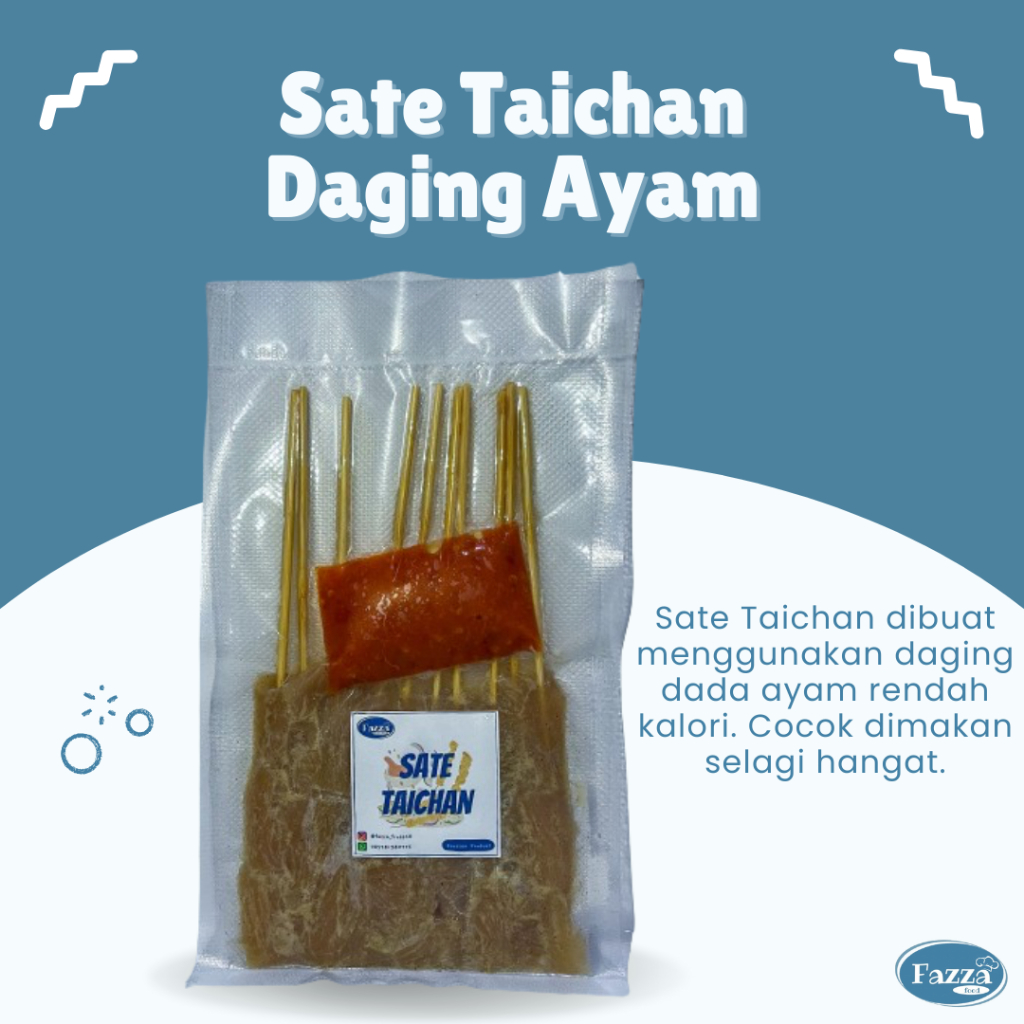 

Sate Taichan Daging Dada Ayam Fresh Rendah Kalori 10 Tusuk (1 Porsi)