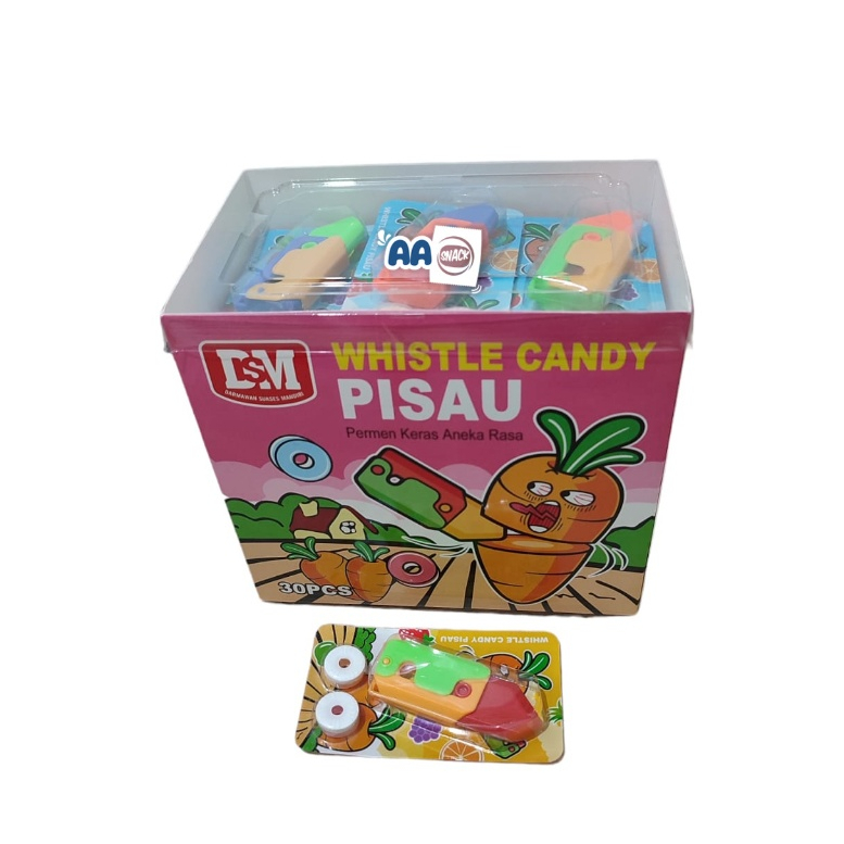 

DSM WHISTLE CANDY PISAU BOX ISI 30