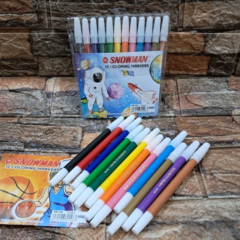 

SPIDOL 12 WARNA SNOWMAN