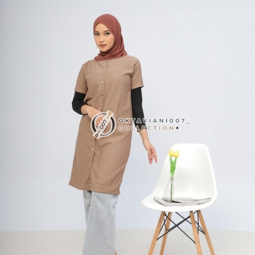 Dress Casual Hornets Knit // Dress Fashion Kondangan Hornets Slit //