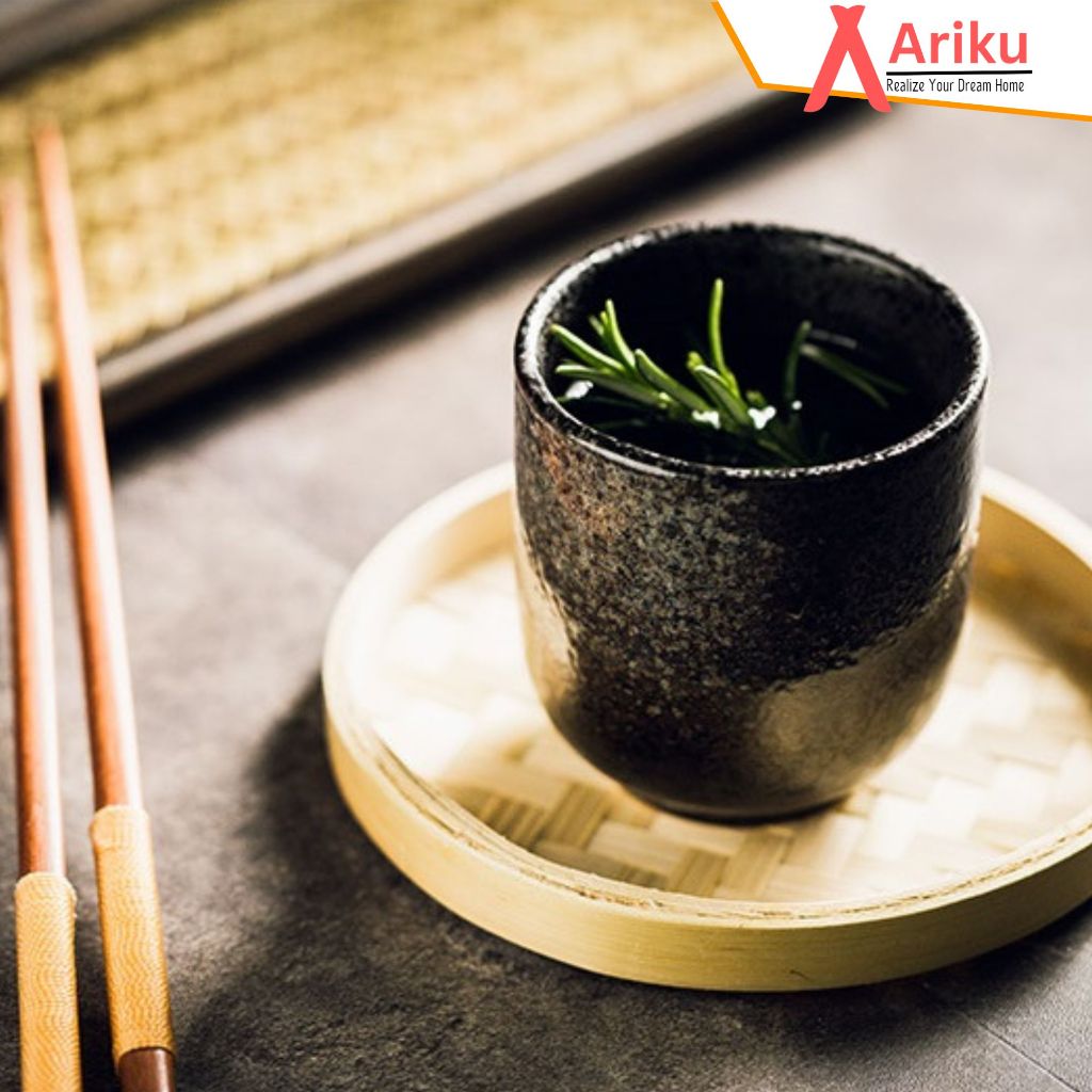 Ariku Cangkir Gelas Kopi Teh cafe unik Keramik Aesthetic Marble Tea Mug