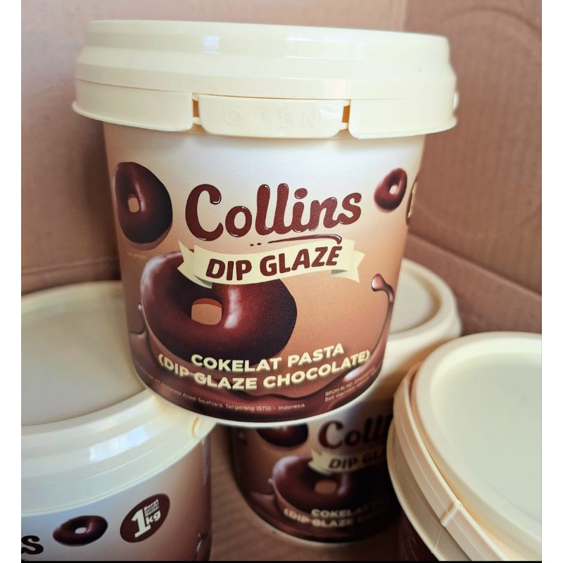 

COLLINS DIP GLAZE 1KG Coklat