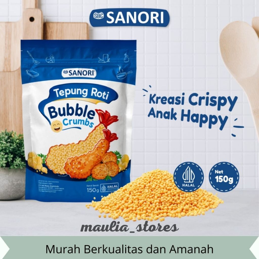 

Terlaris SANORI Tepung Roti Bubble Crumbs
