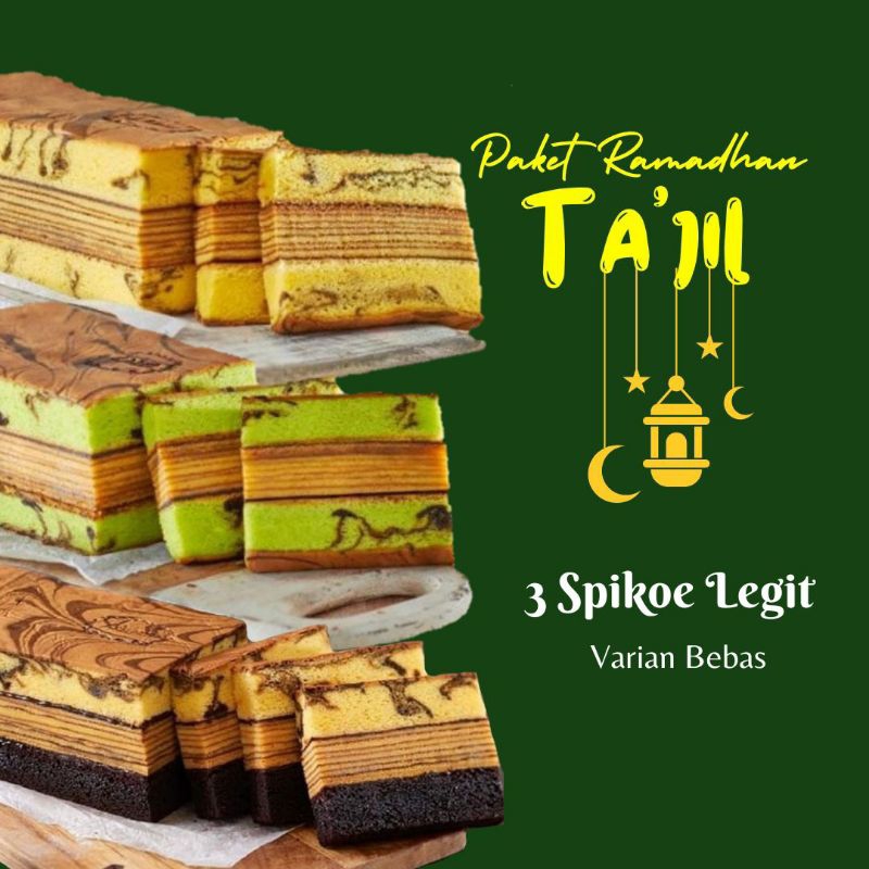 

Paket Ta'jil Ramadhan Kue Lapis Legit Spikoe Surabaya