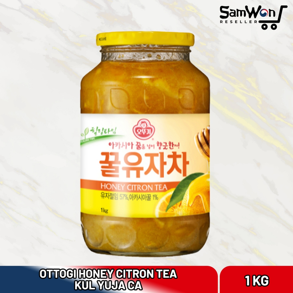 

Ottogi Honey CITRON Tea 1kg - Kul Yuja Cha Sirup Sari Jeruk Korea 1 KG