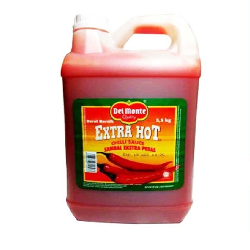 

Delmonte extra Hot Galon 5,5kg