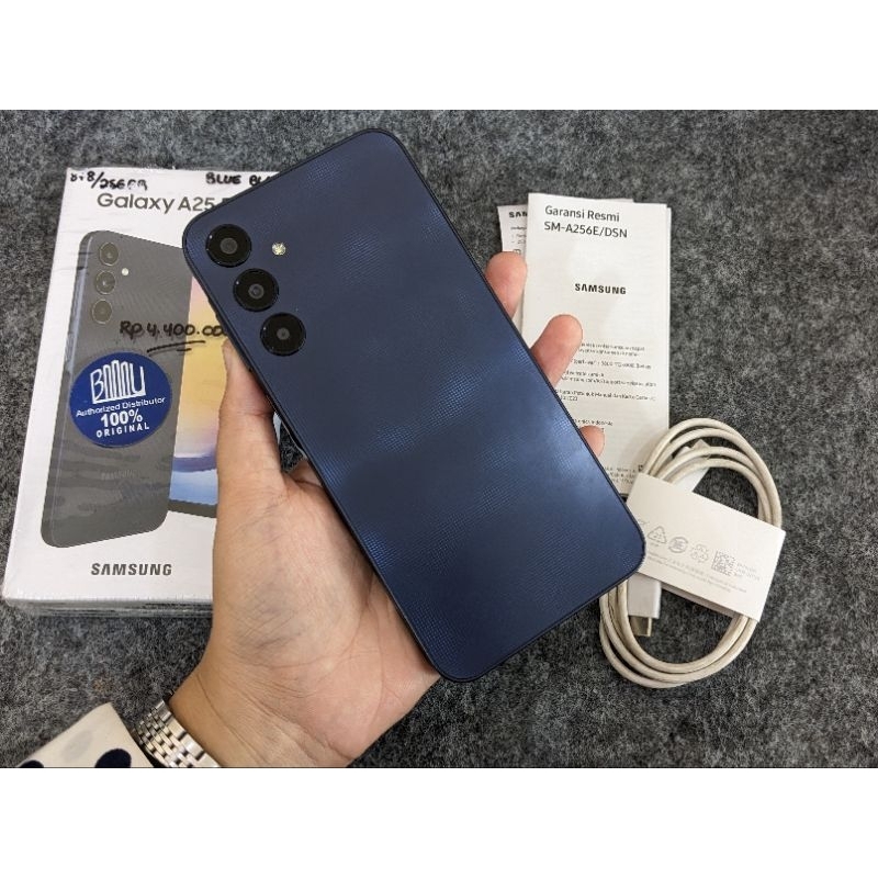 Samsung A25 5G Ram 8/256 GB Fulset Garansi Panjang (Second)