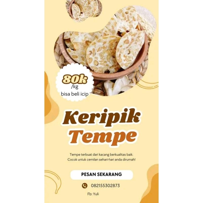 

KERUPUK TEMPE BALADO