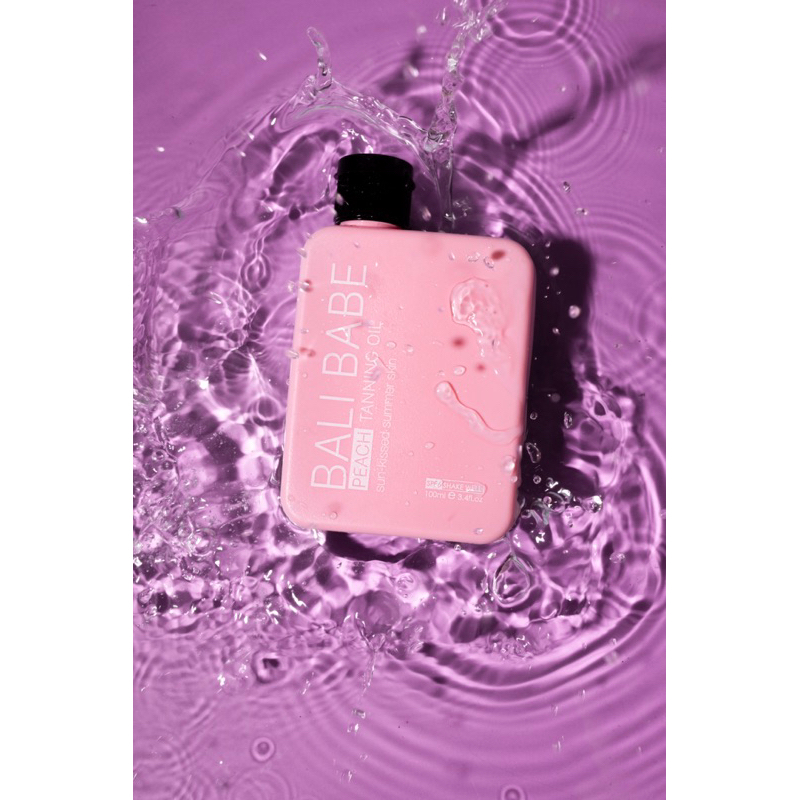 Bali Bae Peach Tanning Oil| Sun tan oil wangi peach | tanning maximal