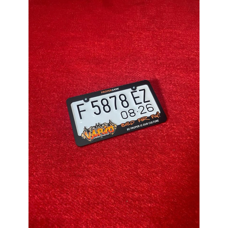 Custom Frame Plat Nomor Varioproperid