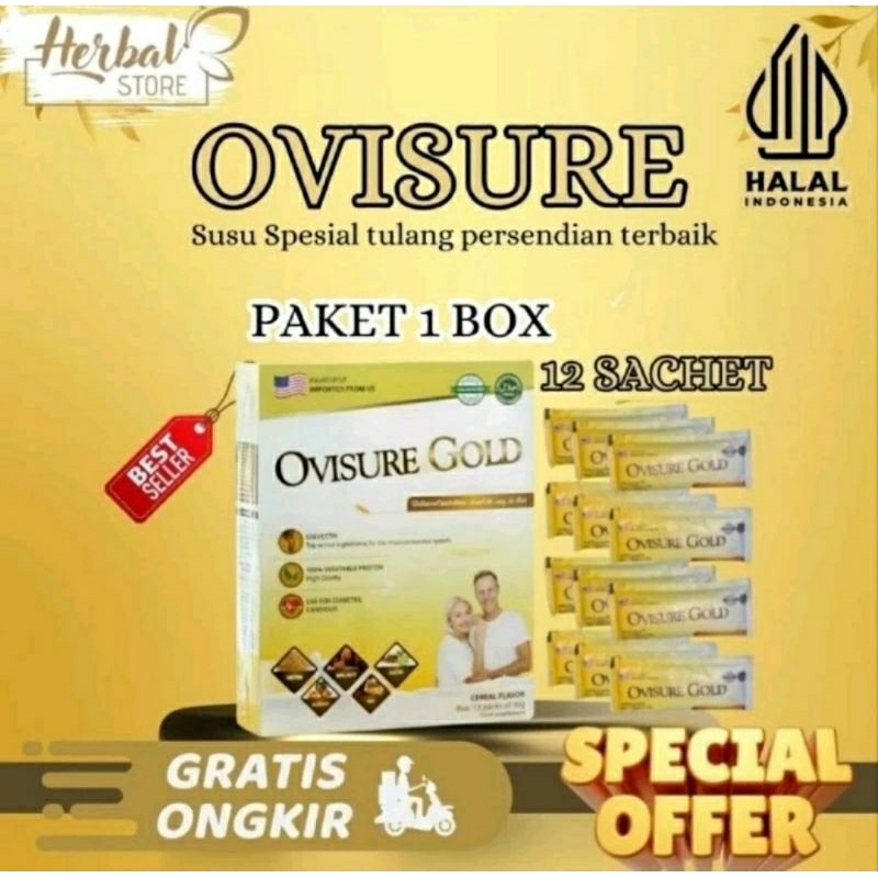 

Susu Ovisure Gold Usa Susu Tulang Original BPOM