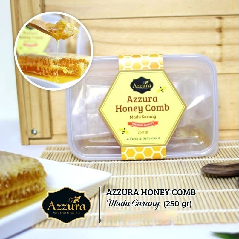 

Madu Sarang Azzura (250gr), Azzura Honey Comb, HALAL / 100% NATURAL