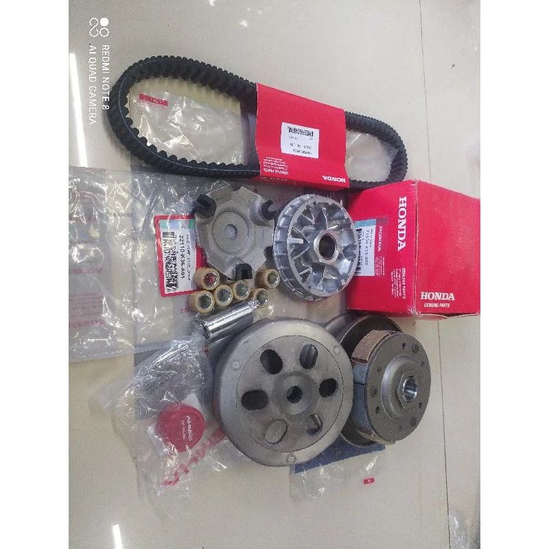 FULL SET  PAKET CVT HONDA VARIO 150 OLD 150 NEW ORIGINAL