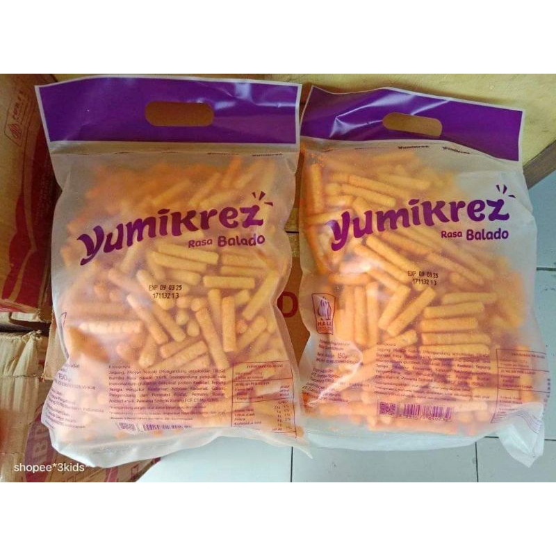 

Snack Yumikrez Rasa balado 150gr