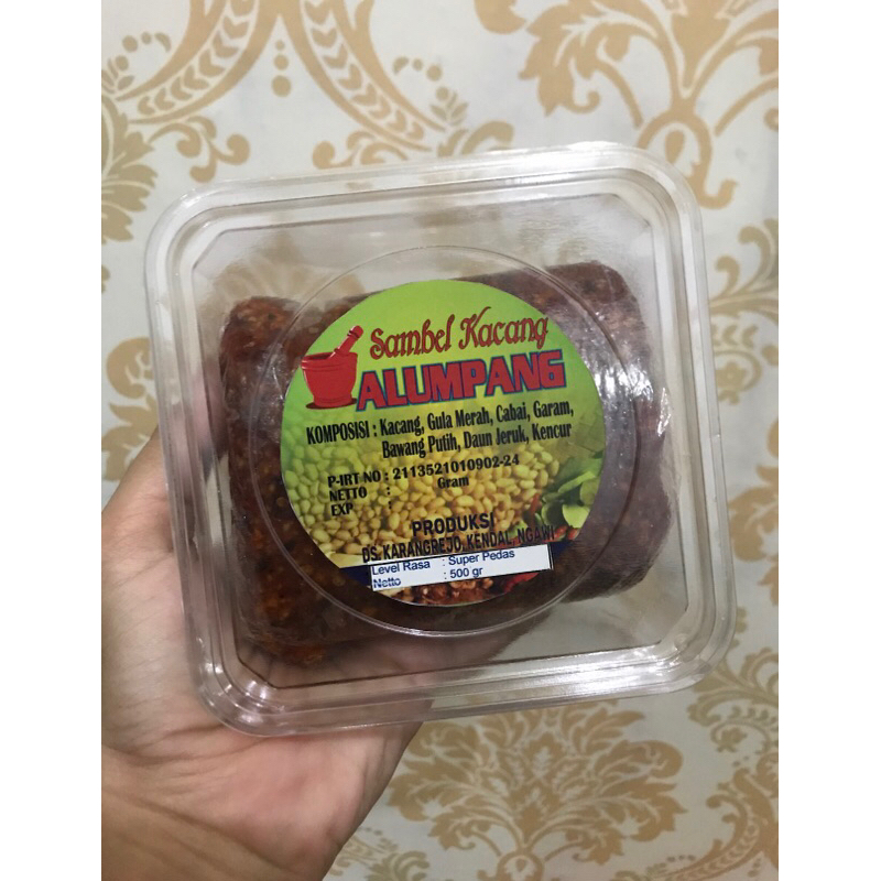 

Sambal Kacang Alumpang Khas Ngawi (250 gram)