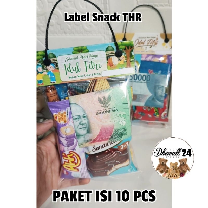 

Label Snack THR Lebaran isi 10pcs Harga Ekonomis