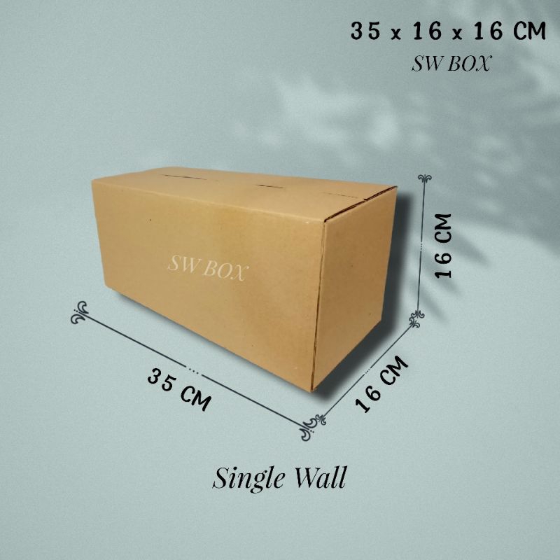 

Kardus Ukuran 35x16x16 CM Box untuk packing ST