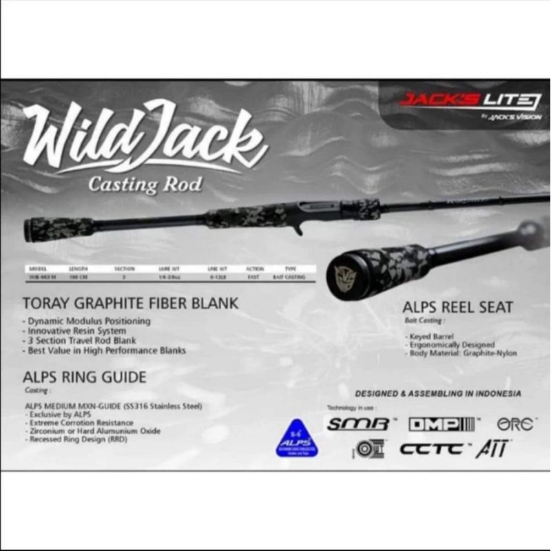 Travel Rod Wild Jack by Jack Vision