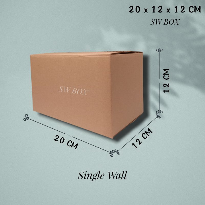 

Kardus Ukuran 20x12x12 CM Box untuk packing ST