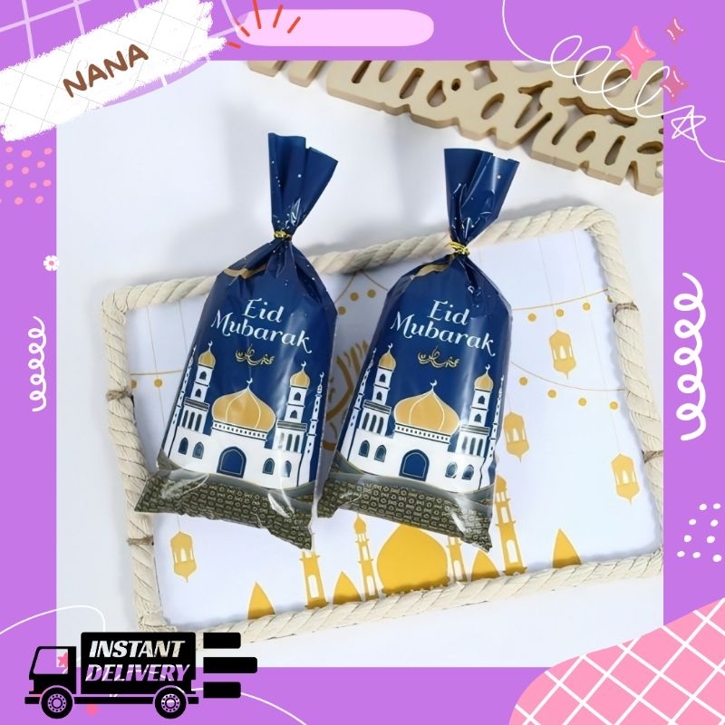 

PLASTIK COOKIES SOUVENIR LEBARAN EID MUBARAK 13X27
