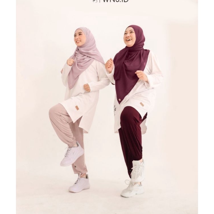 ART G79Q Legging karet WanojaCelana gamisCelamisWanoja Hijab