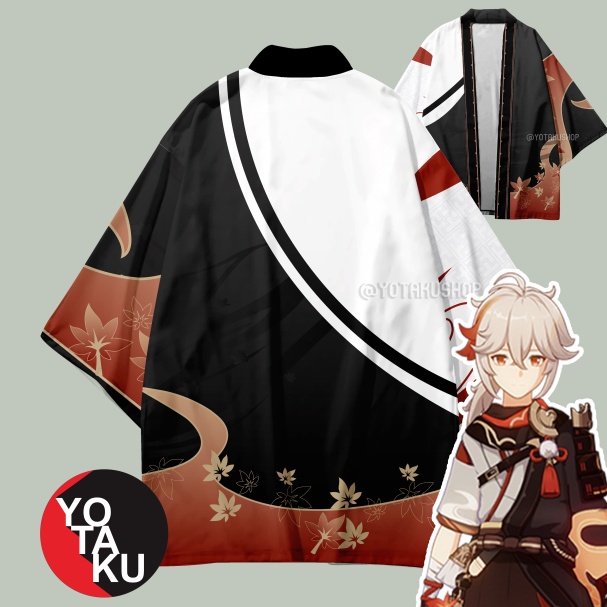 ART U64Y Haori Cardigan Game Genshin Impact Kazuha Cape Kostum Cosplay Jepang YOTAKUSHOP