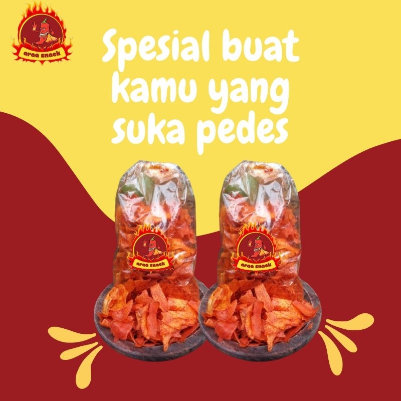 

Kripset Pedas Araa Snack 250 Gram