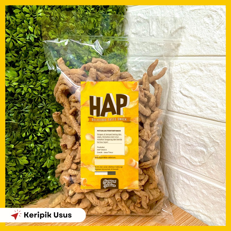 

KERIPIK USUS/ USUS CRISPY - HAP SNACK