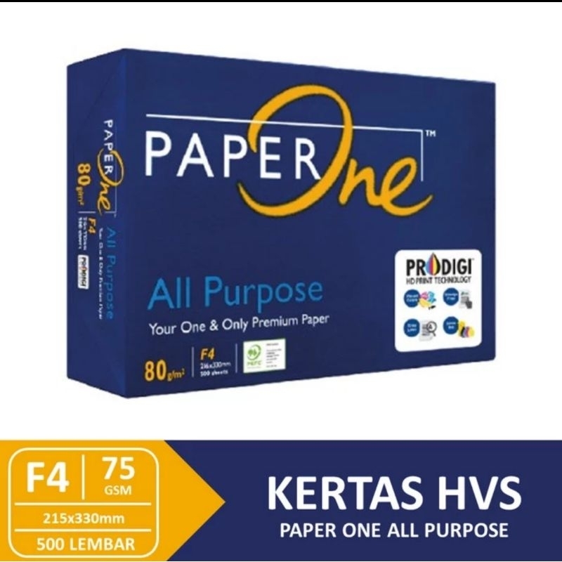 

Kertas HVS F4 70 gram PaperOne