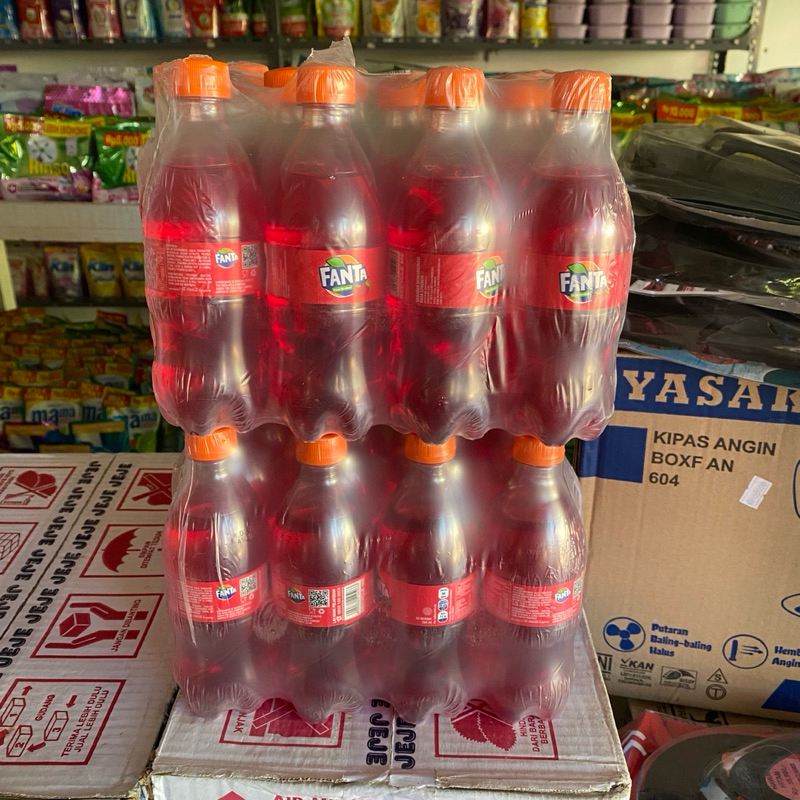 

minuman Fanta mini 1 pack kemasan 250 ml
